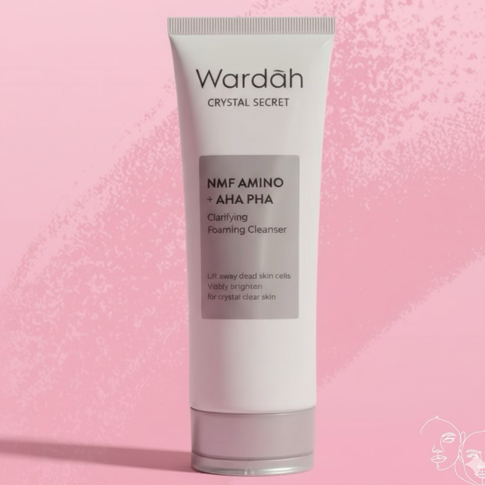 Wardah Crystal Secret Foaming Cleanser 100 ML/ Pencuci Muka