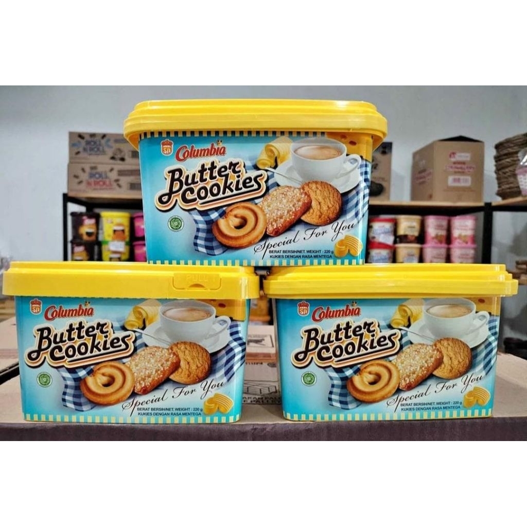 Columbia butter cookies 220gram*