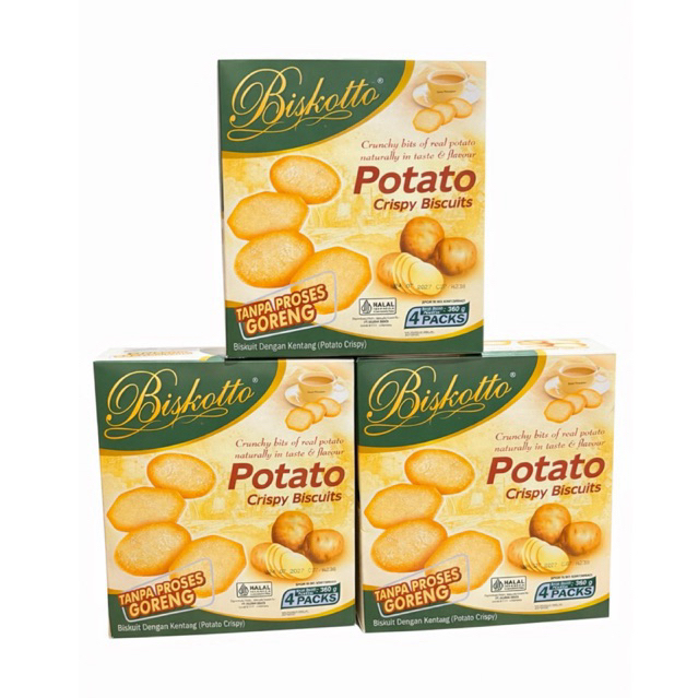 BISKOTTO POTATO CRISPY 360gr