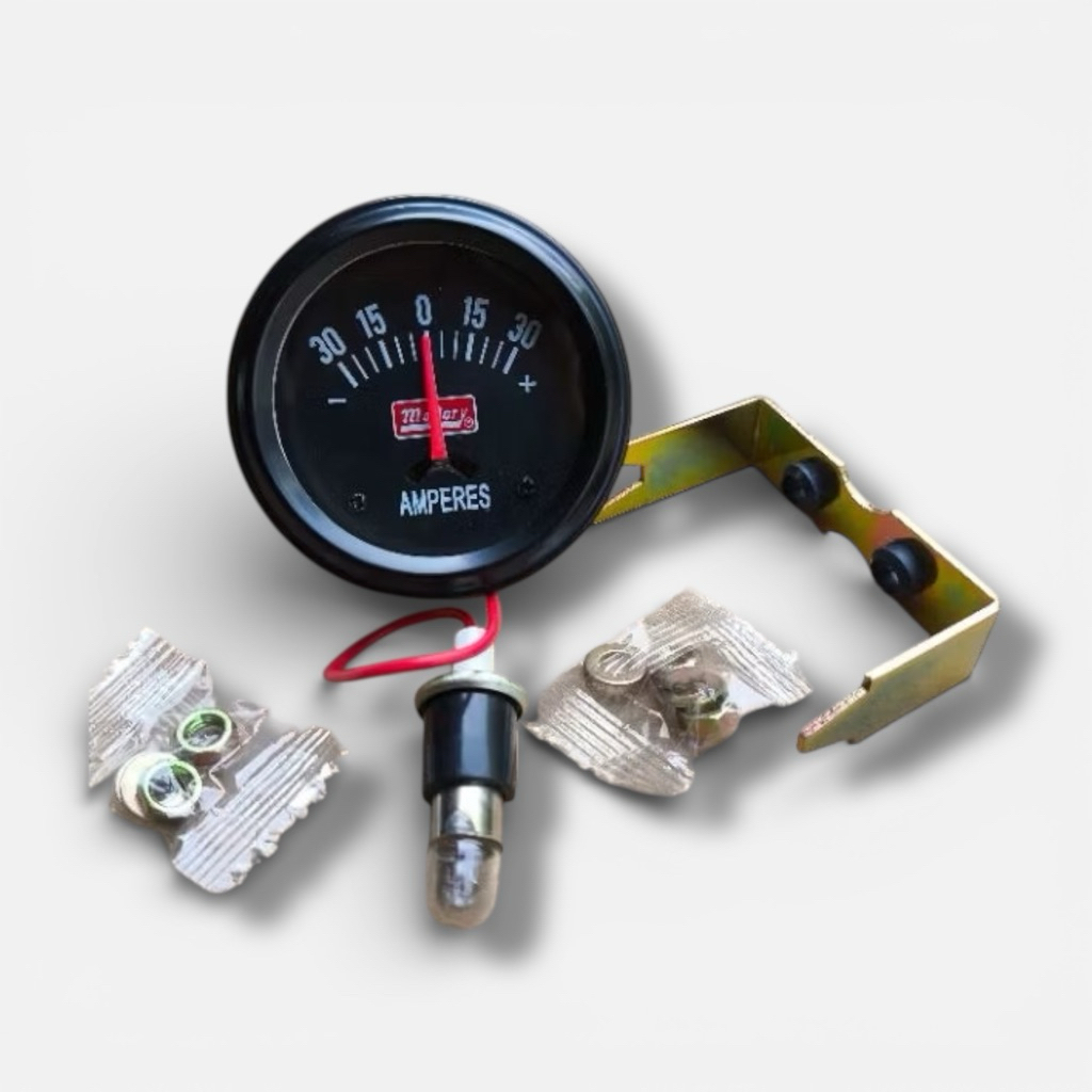 Ampere meter mobil universal 30A mallory