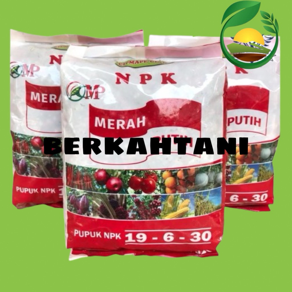 NPK 19 6 30  Merah Putih CMP  19 6 30 Kemasan 1 Kg npk grower npk winer