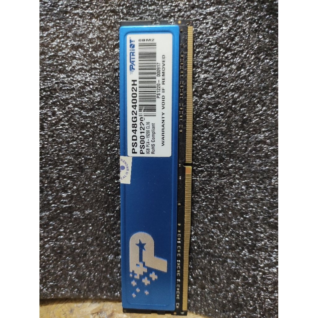 RAM PC DDR4 PATRIOT 8GB 2400Mhz