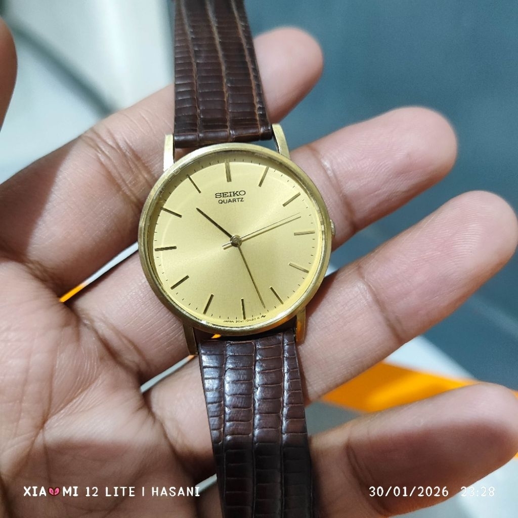 dress watch Seiko vintage rare 2C21-0120 pesanan roni