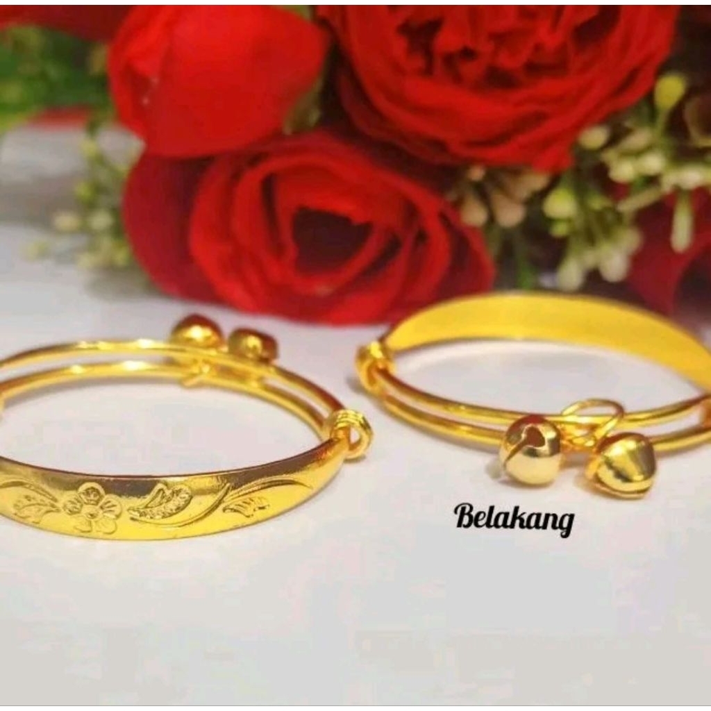 Gelang tangan anak bayi titanium 1 pcs termurah