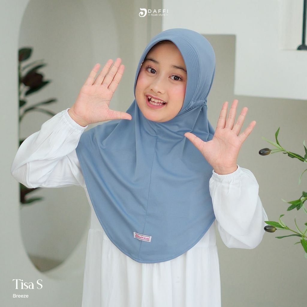 Daffi Jilbab Kids Serut Tisa Uk S Ori Model Terbaru Hijab Nyaman