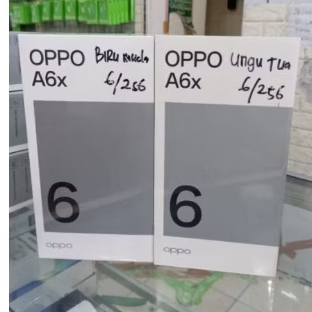 OPPO A6X ram 18/256