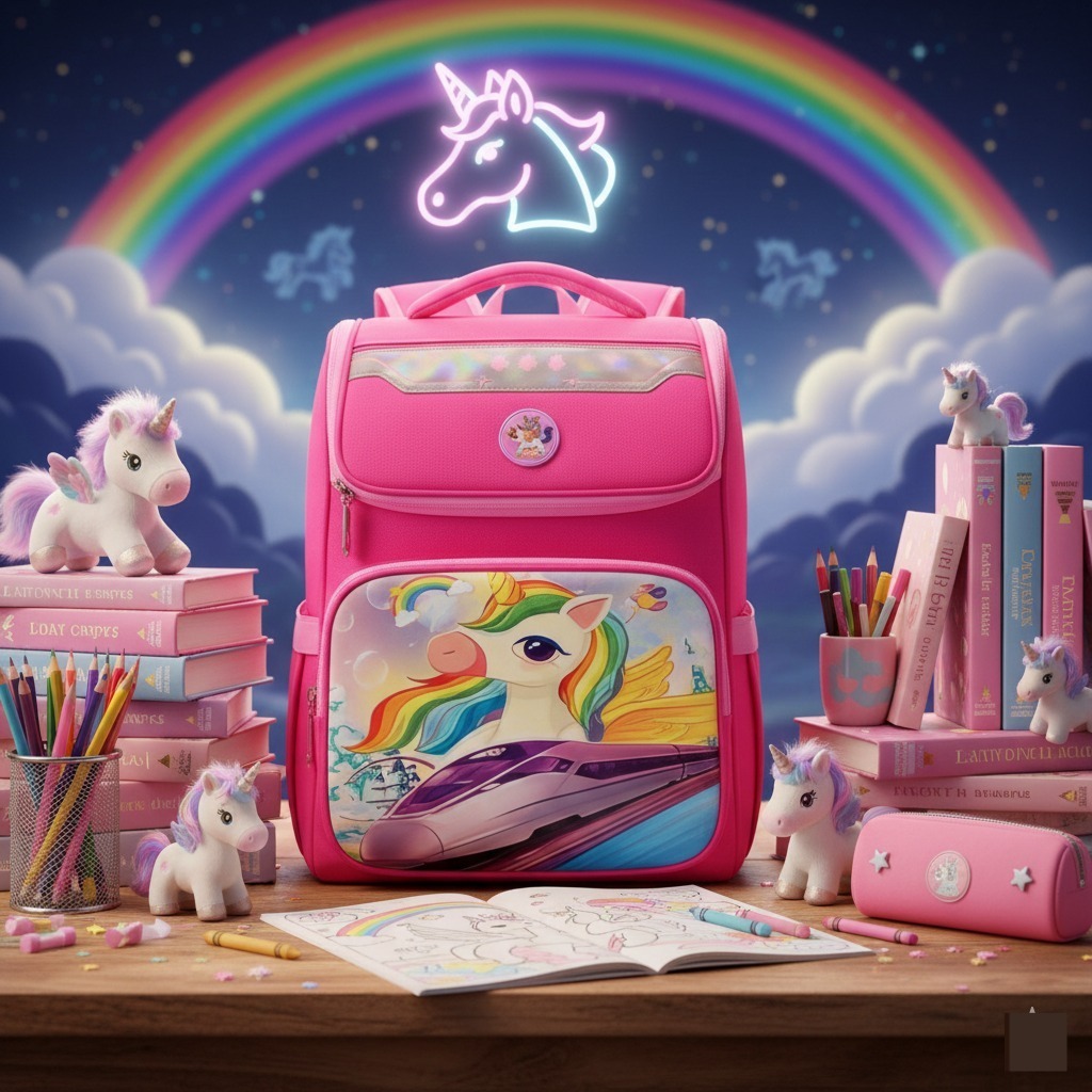 Tas Ransel Anak Model Tabung Tas Sekolah Karakter Tas Anak Terbaru #2257