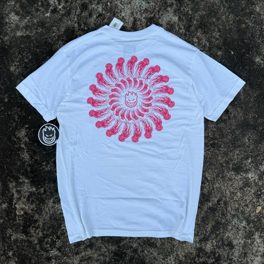 SPITFIRE X ATLANTIC DRIFT - JELLY CLASSIC TSHIRT WHITE