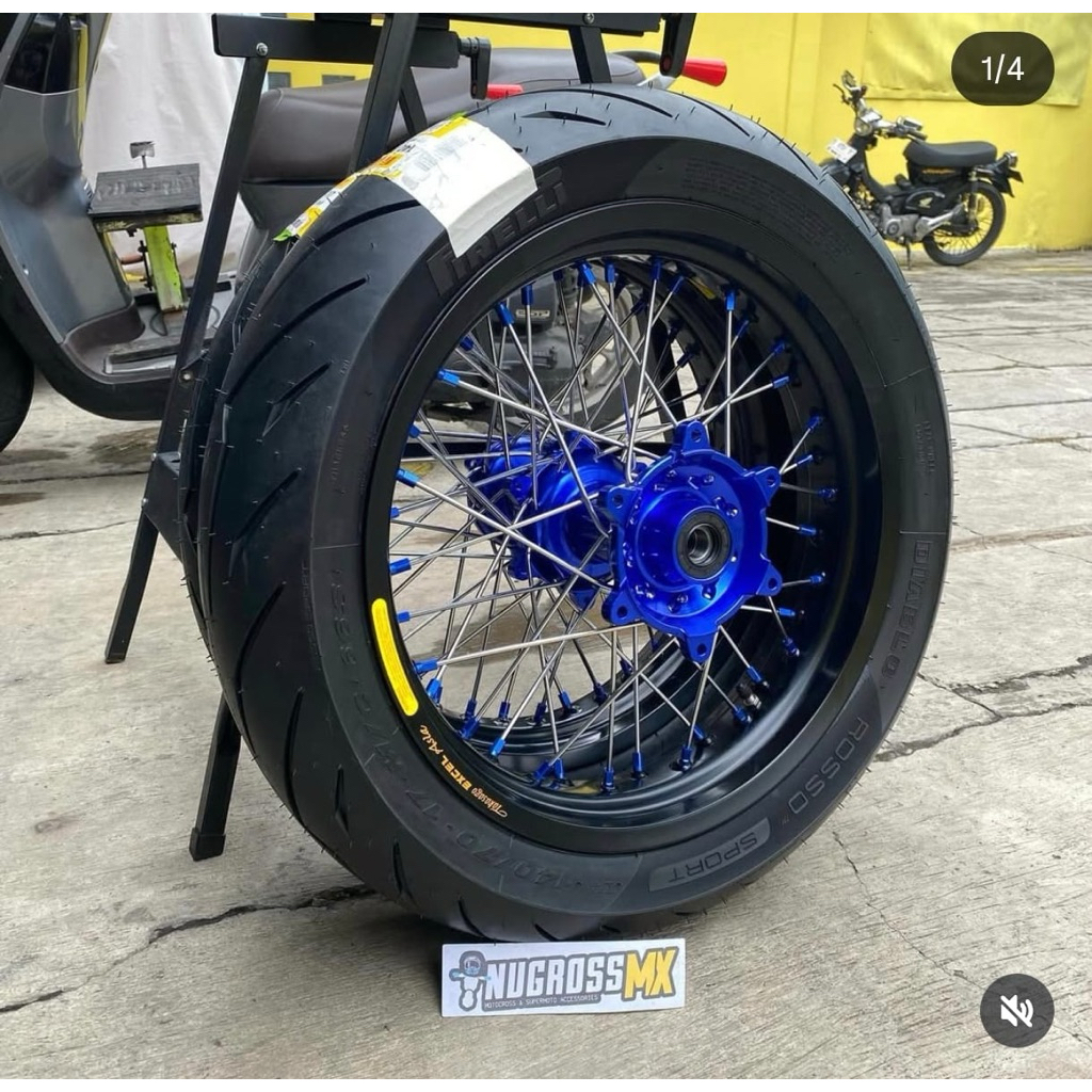 Paket Wheelset Supermoto WR