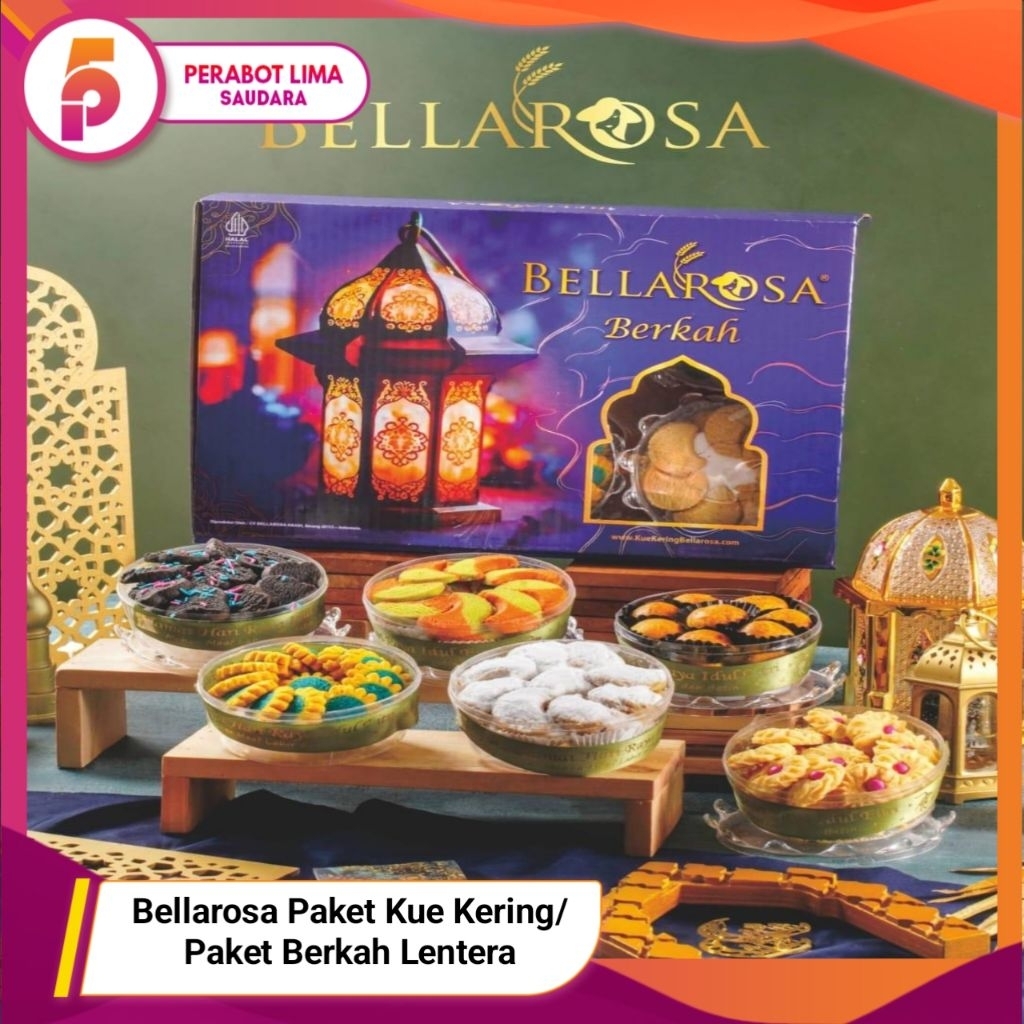 Paket Lebaran Bellarosa - Kue Kering/Hampers Lebaran Bellarosa/ Paket Bellarosa