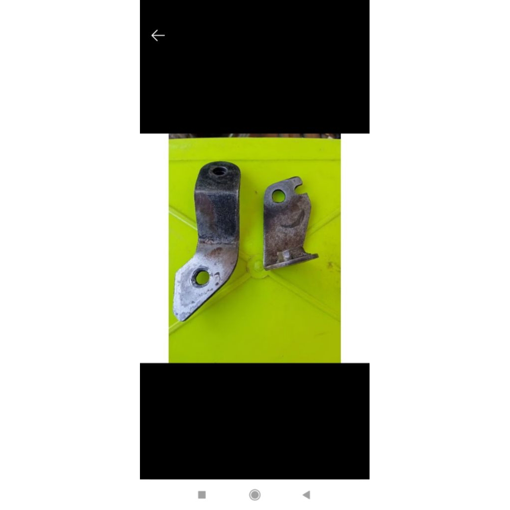 Braket pangkon dudukan sayap tornado GX GS kristal