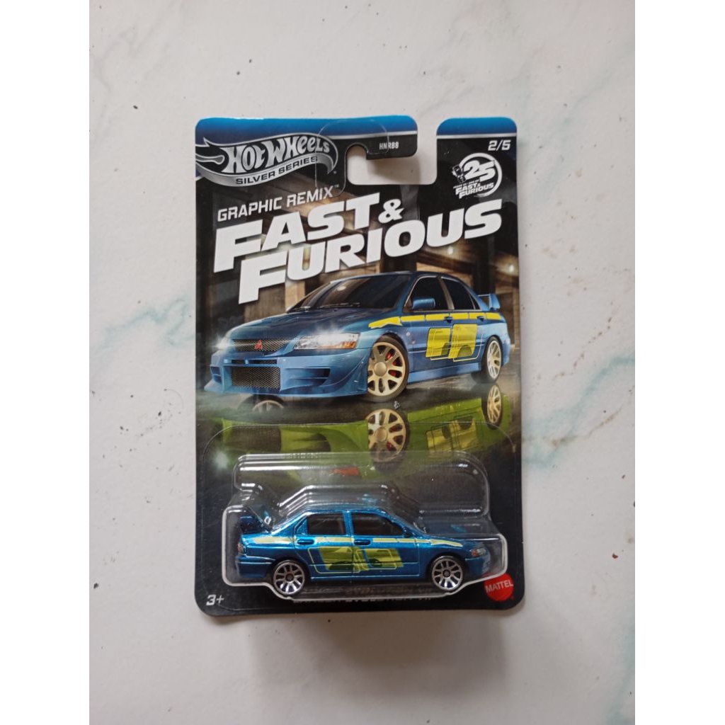 hot wheels fast and furious Lancer Evo