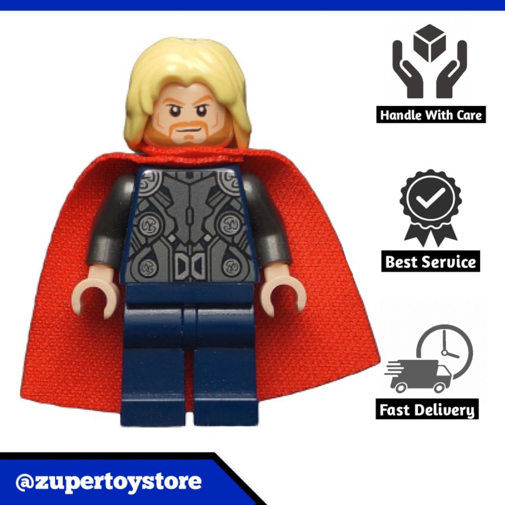Minifigure Thor | Lego Marvel Avengers Reassembled | SY271 | Unsealed