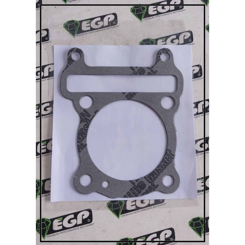EGP Gasket Blok Bawah (Grade A Interface Abu) Mio, Nouvo Lele, Nouvo Z, Mio Sporty, Mio Smile, Mio S