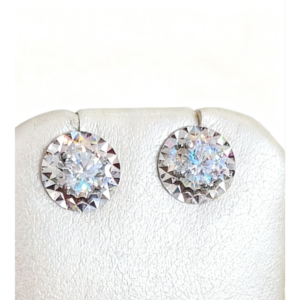 Giwang Emas Asli Glitter 17k