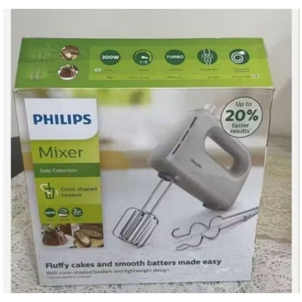 READY Promo Hand mixer Philips klasik hsr-1152 Alat adonan kue multifungsi dengan 7 kecepatan