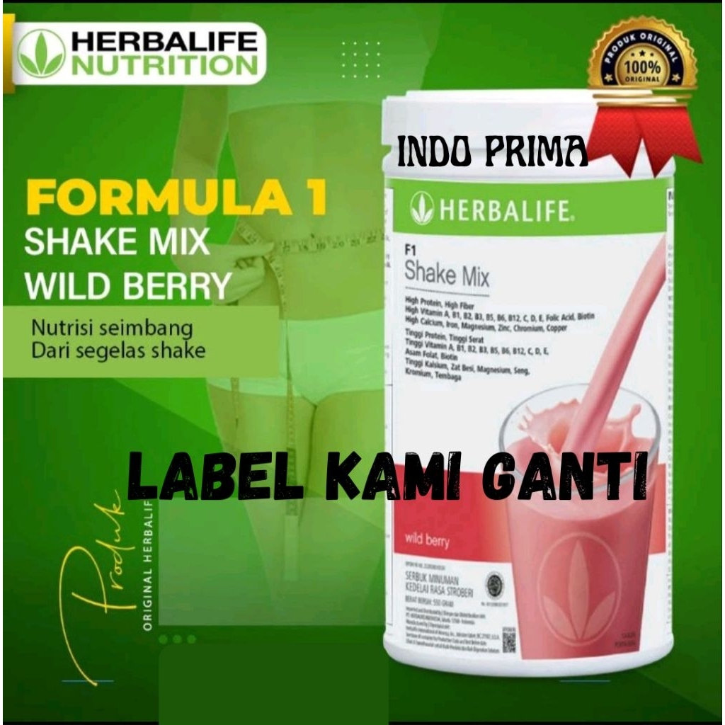 Herbalife Shake Mix 550g - Nutrisi Lengkap.