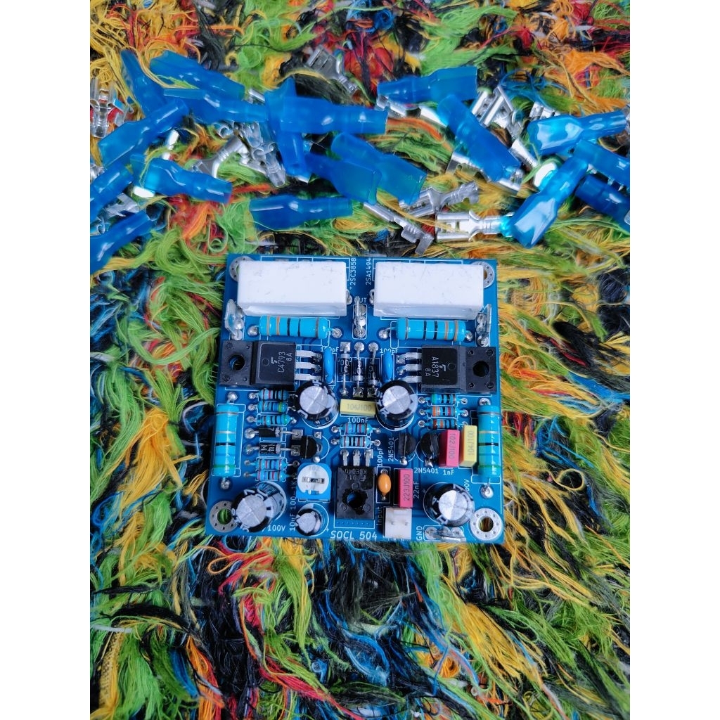 Kit driver power Socl 504 pcb dobel layer