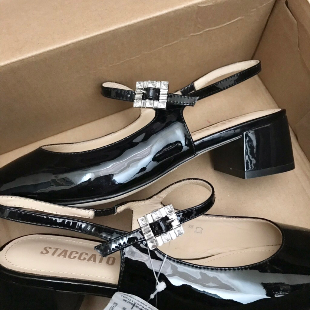 HEELS STACCATO PS535-005 BLACK