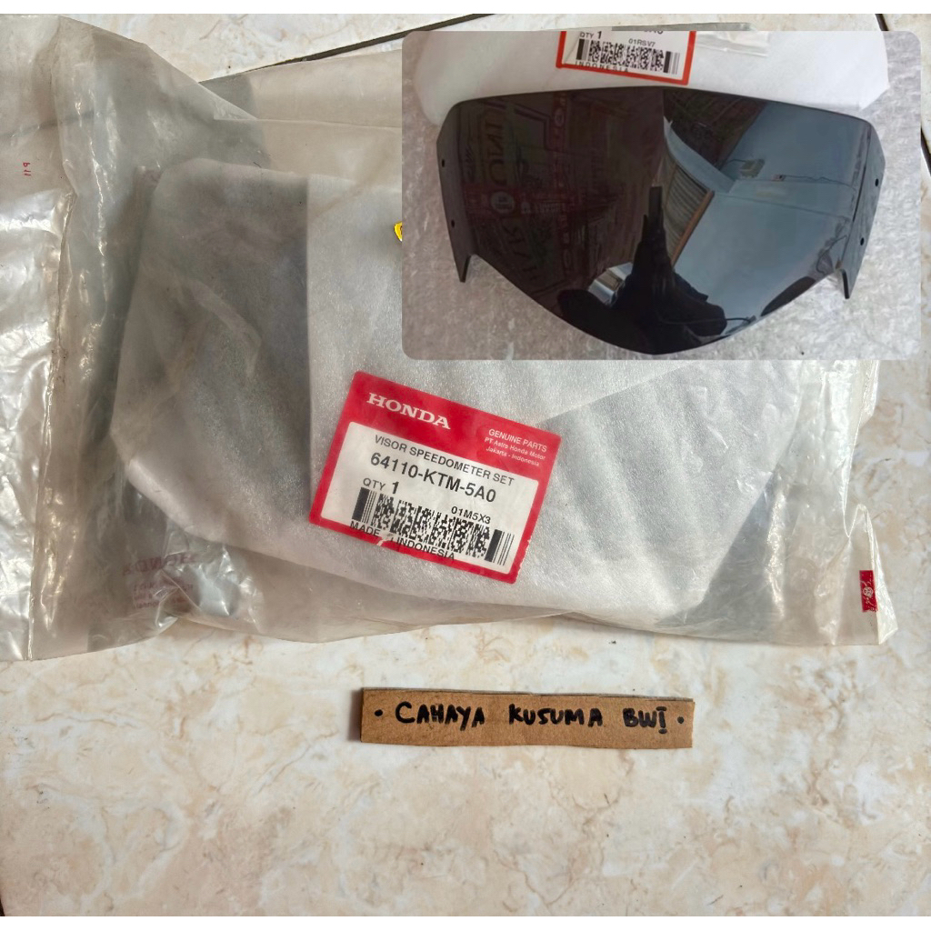 VISOR SPEDOMETER SPIDOMETER KILOMETER KM HONDA SUPRA X125 LAMA OLD 64110-KTM-5A0