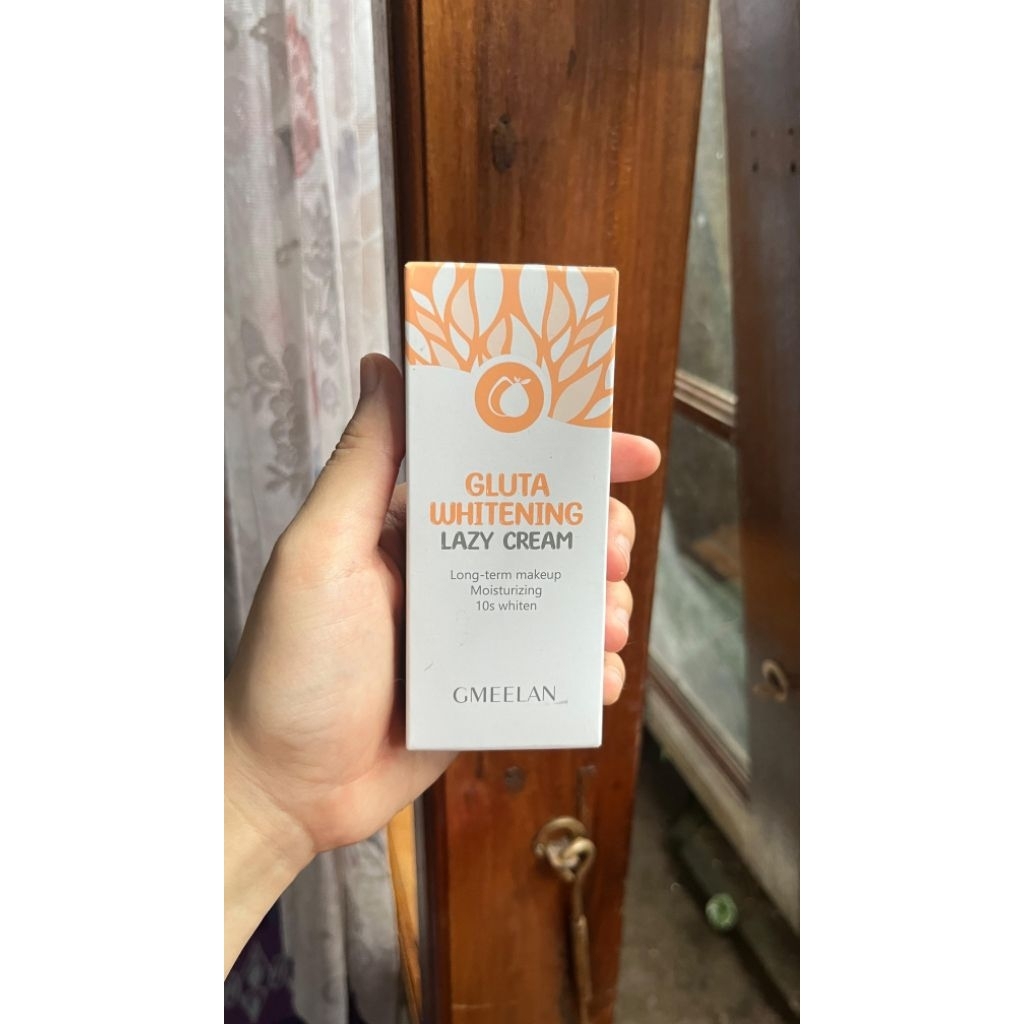 GMEELAN gluta whitening lazy cream (preloved)