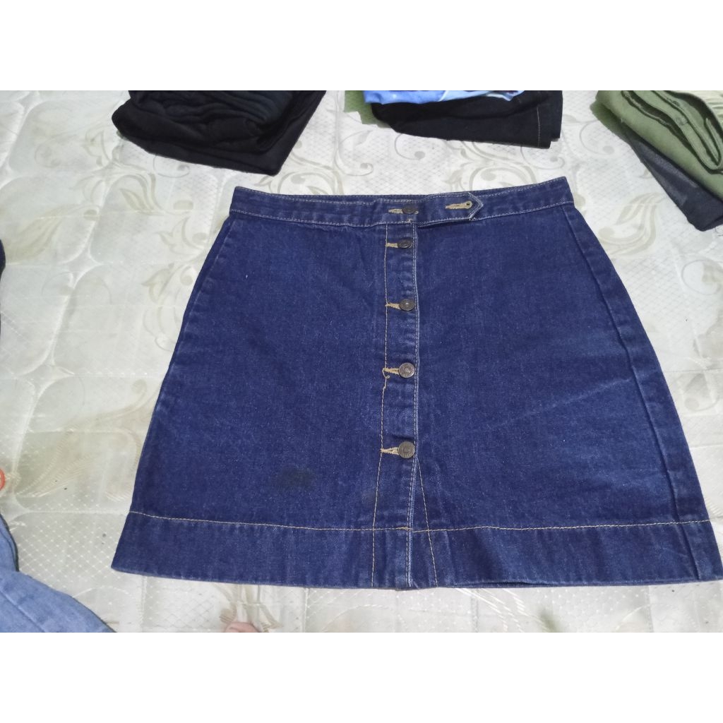 Rok wanita kancing 5