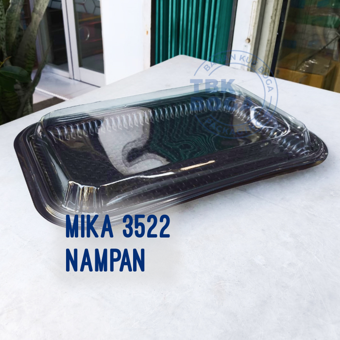 Mika Tray Nampan ( 3522 ) Plastik Hantaran Kue Snack / Nampan Mika Plastik