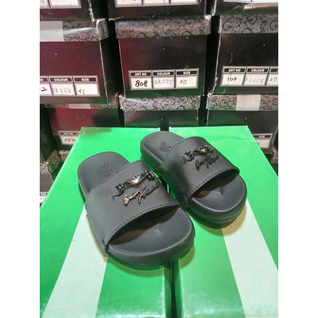 sandal slop anak sendal emporio armani