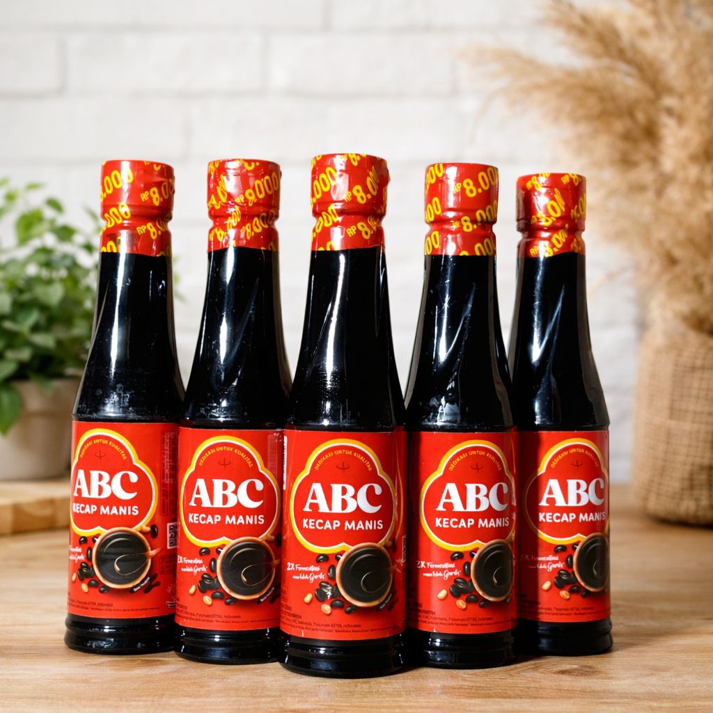 kecap manis ABC 130ml,botol kecil rasa manis gurih