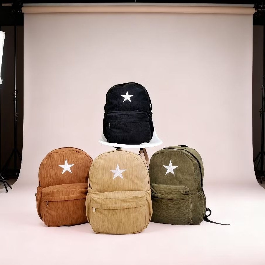 TAS BACKPACK CORDUROY CNVRS BINTANG TRADE PAYTON SERIES REWORKED RANSEL