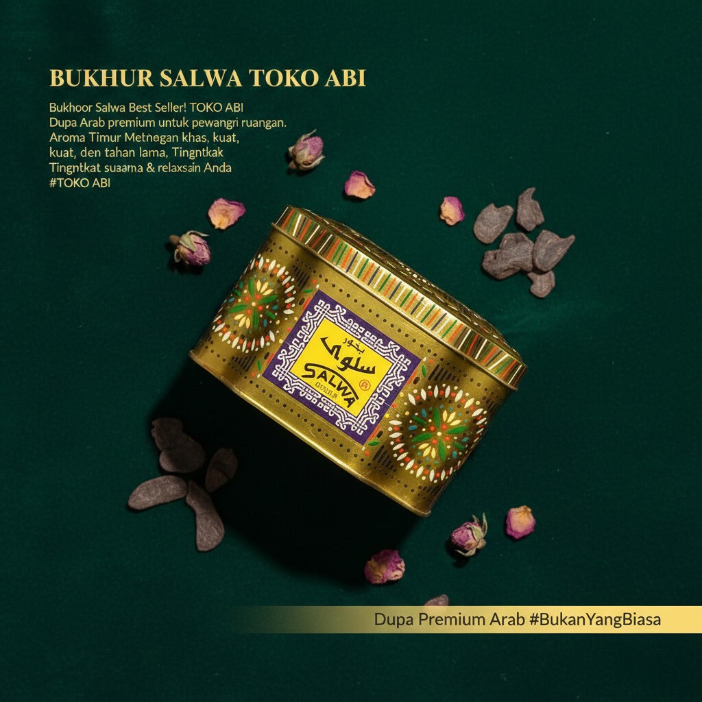 Bukhur / Buhur / Bakhoor / Dupa Arab Salwa Odour By Surrati Asli Original 100 Gr Pewangi Pengharum R