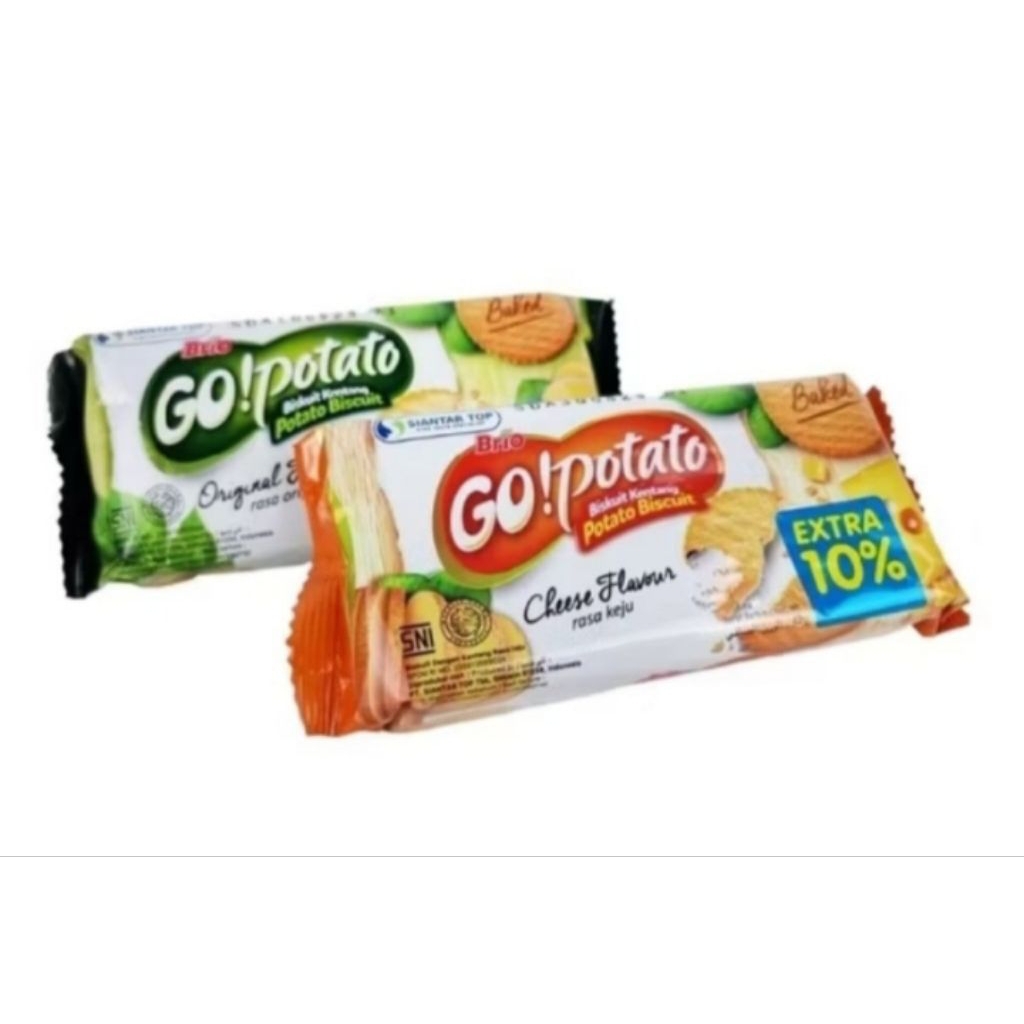 Go Potato Cheese & Go Potato Original