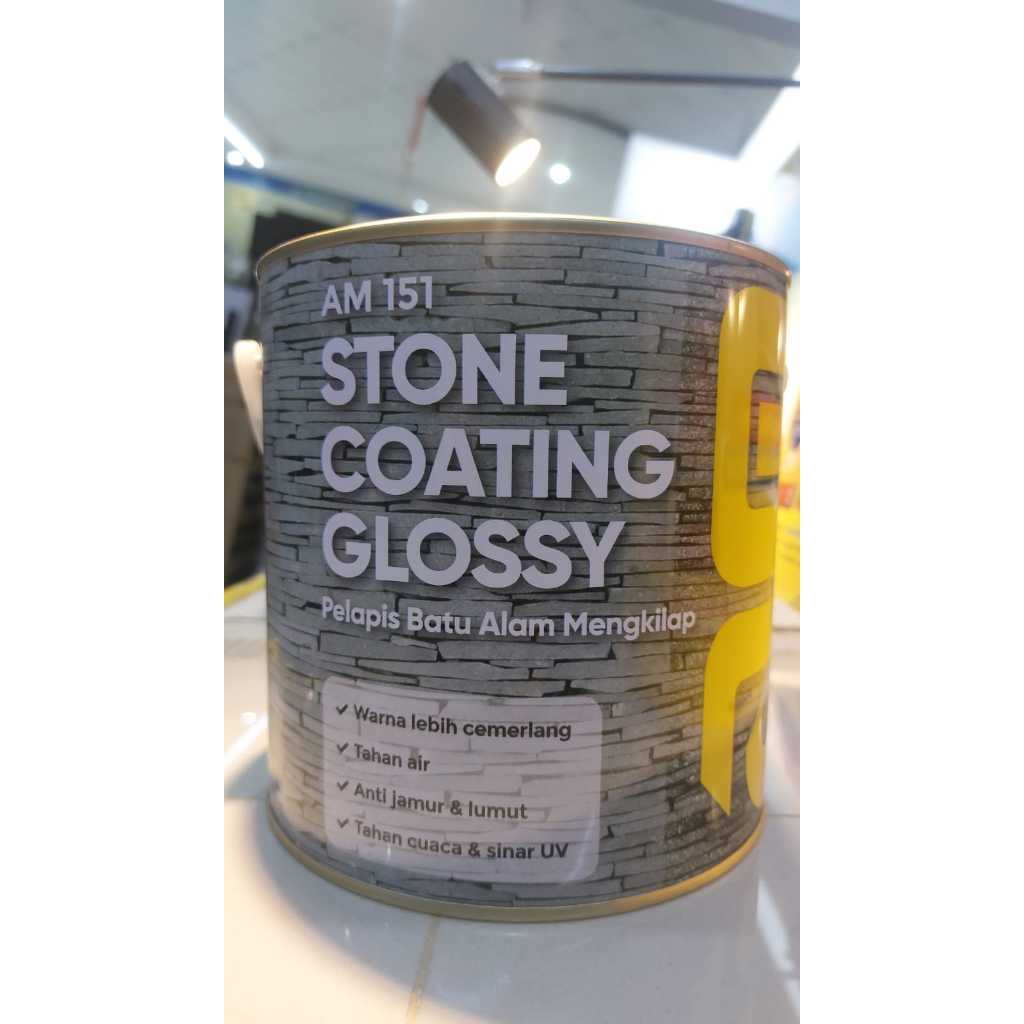 AM 151 STONE COATING GLOSSY 1 LT