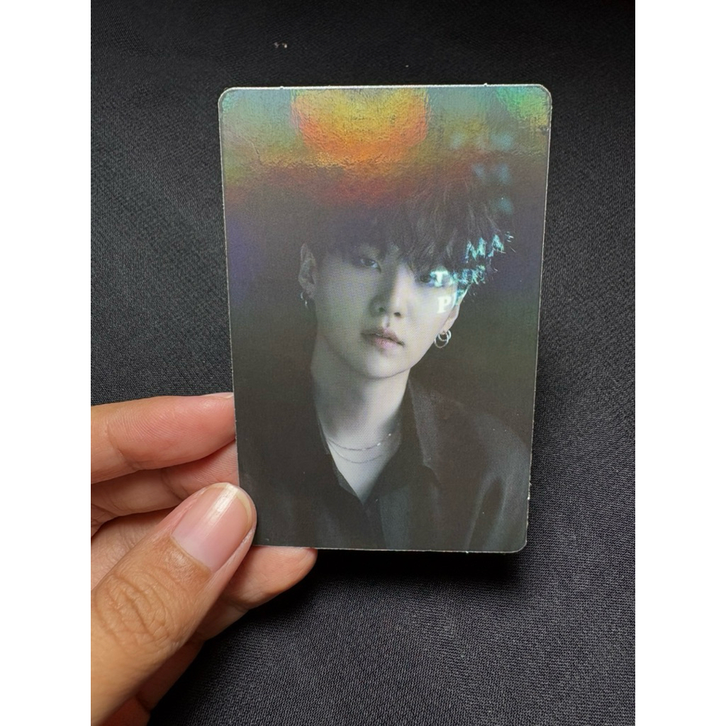Photocard official PB Hollow Mots Photobook SUGA BTS