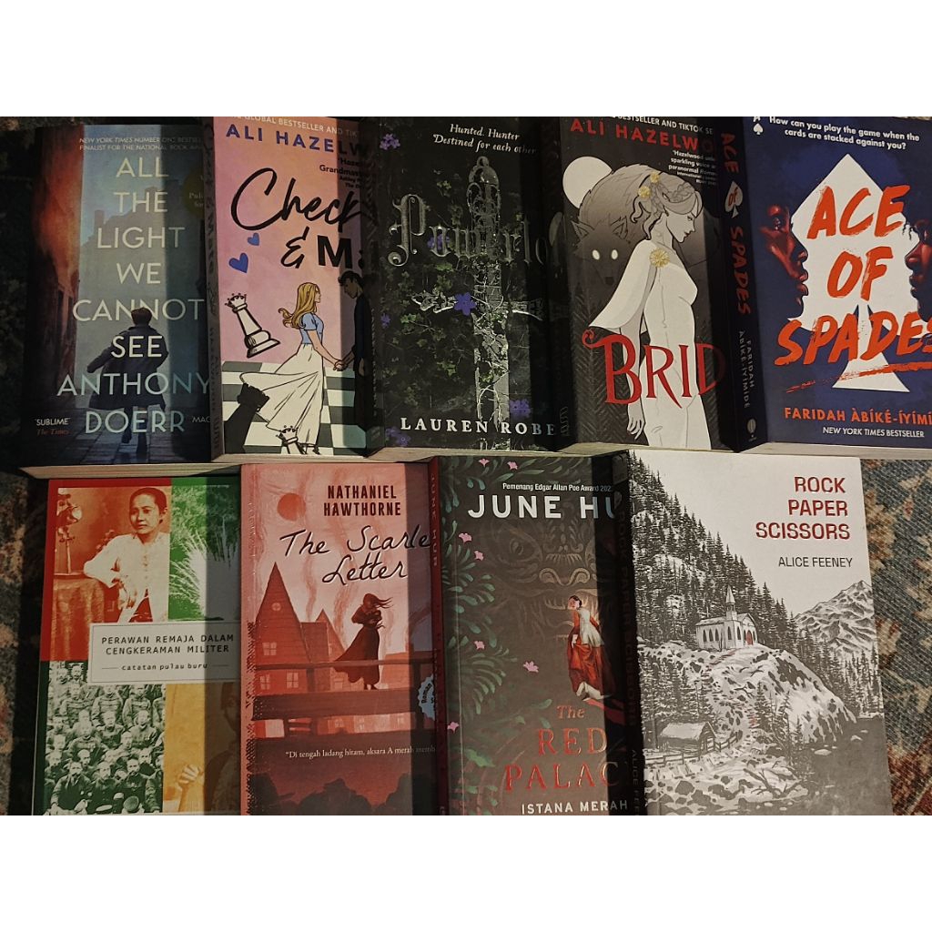 PRELOVED NOVEL ENGLISH & TERJEMAHAN