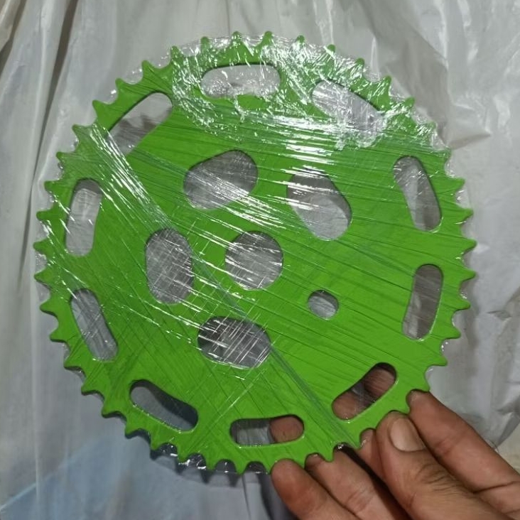 CHAINRING BMX 44T GREEN OSBMX GIR CRANK OLD SCHOOL FIT FOR GT PERFORMER HARO BIKES MONGOOSE GT WORLD
