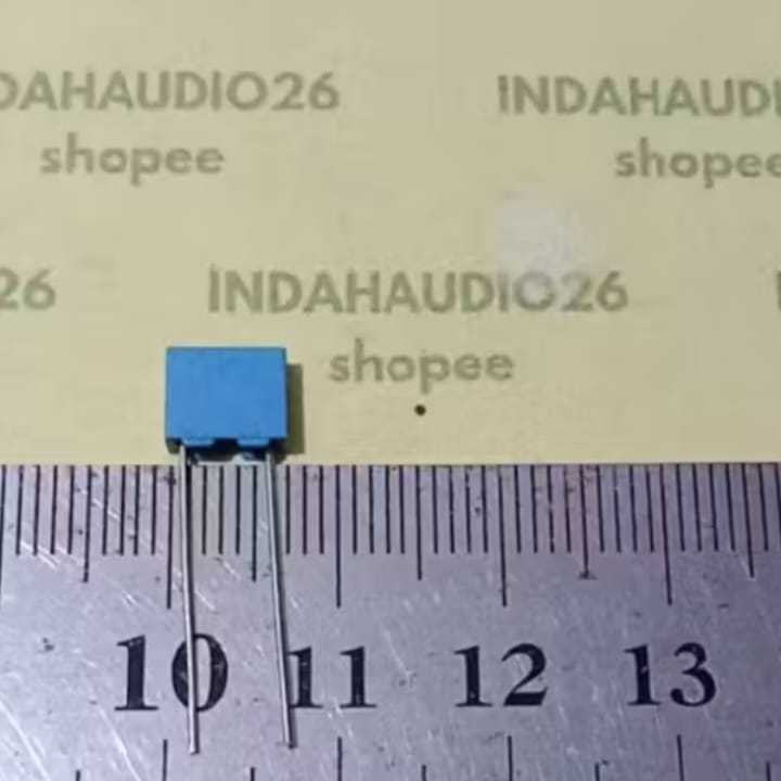10PCS  224 100v 5mm 224j100 MKM BIRU 220nf  220n 0.22uf capasitor kapasitor capacitor 220 n nf 224j 