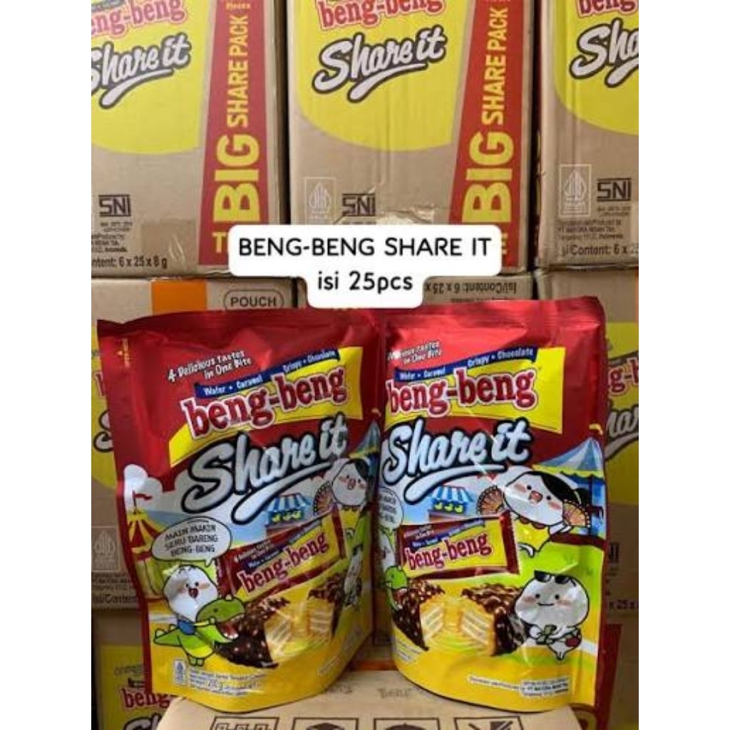 BENG BENG SHARE IT 1 DUS  ISI 6X 25PCS