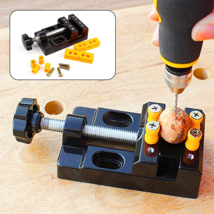 BARU Clamp klem Penjepit kayu ukiran bor Duduk Catok Clamp Press DIY PCB Tools Ragum Carving bench