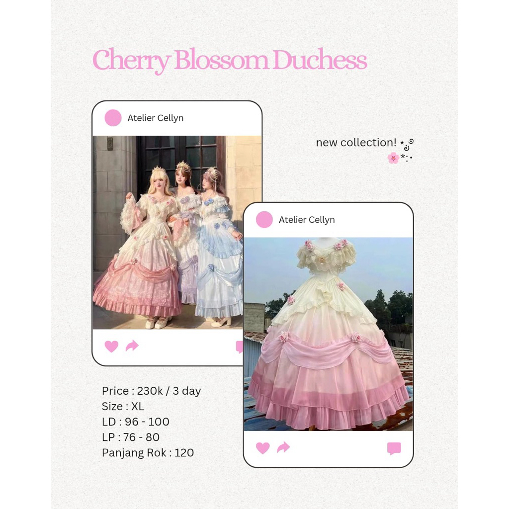 RENTAL DRESS PRINCESS