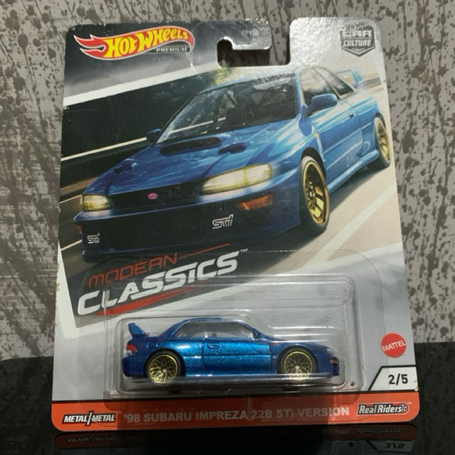 Hot Wheels 98 Subaru Impreza 22B STi-Version