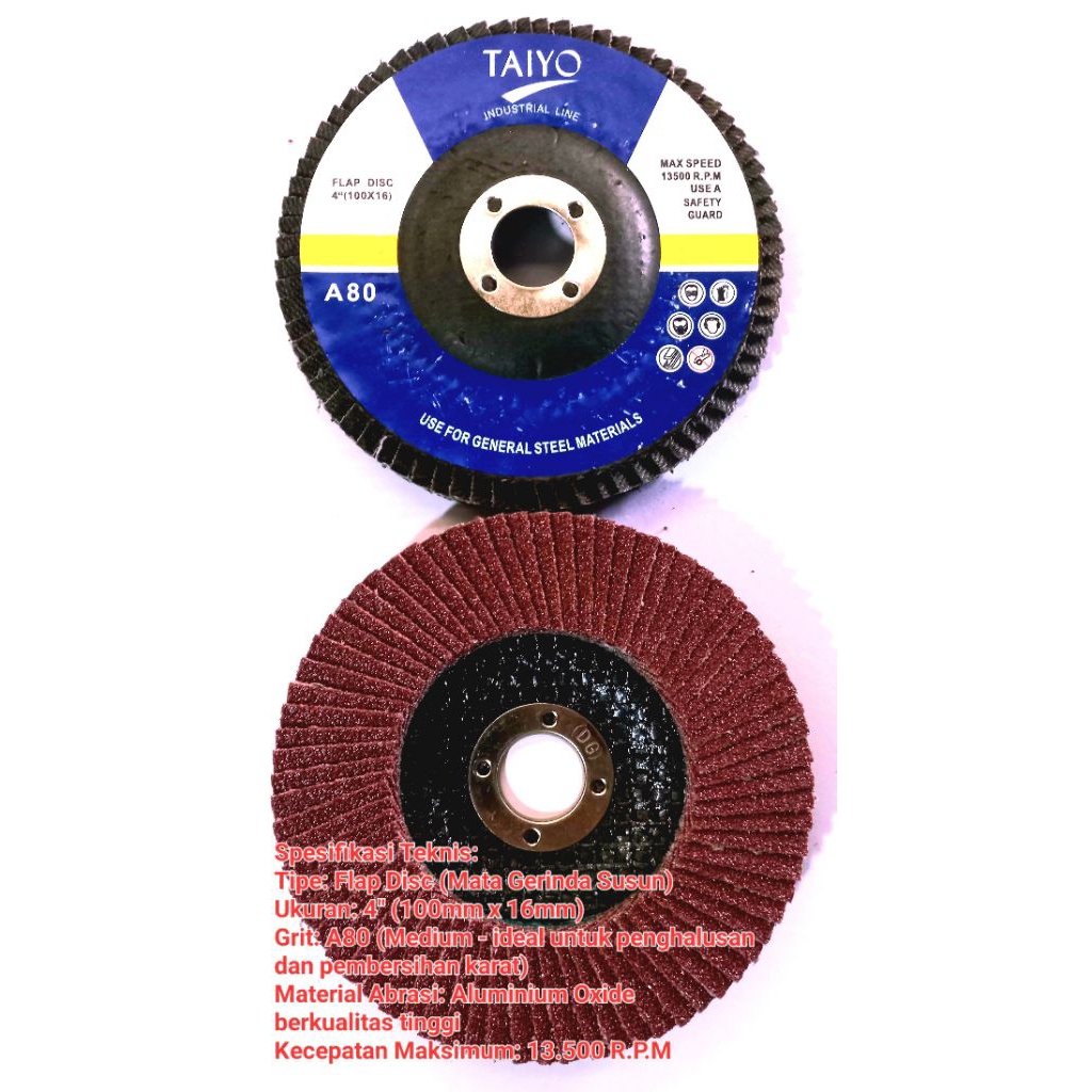 Amplas TAIYO 4" x A80