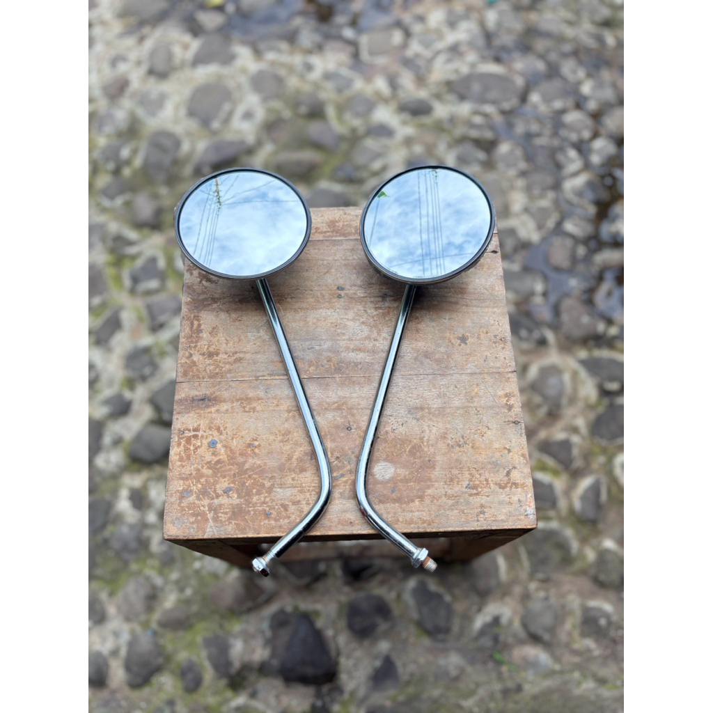 Spion yamaha RD250 RD350 Xs650 Original Baru