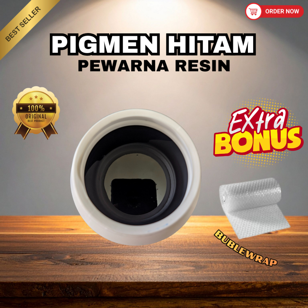 Pigmen Hitam Matapel Pewarna Resin - Pasta Resin