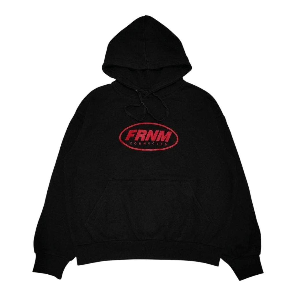 Hoodie FRANKENMONO Logo Hitam / Black Second Original