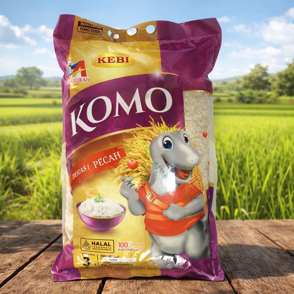 Beras Komo 3 Kg