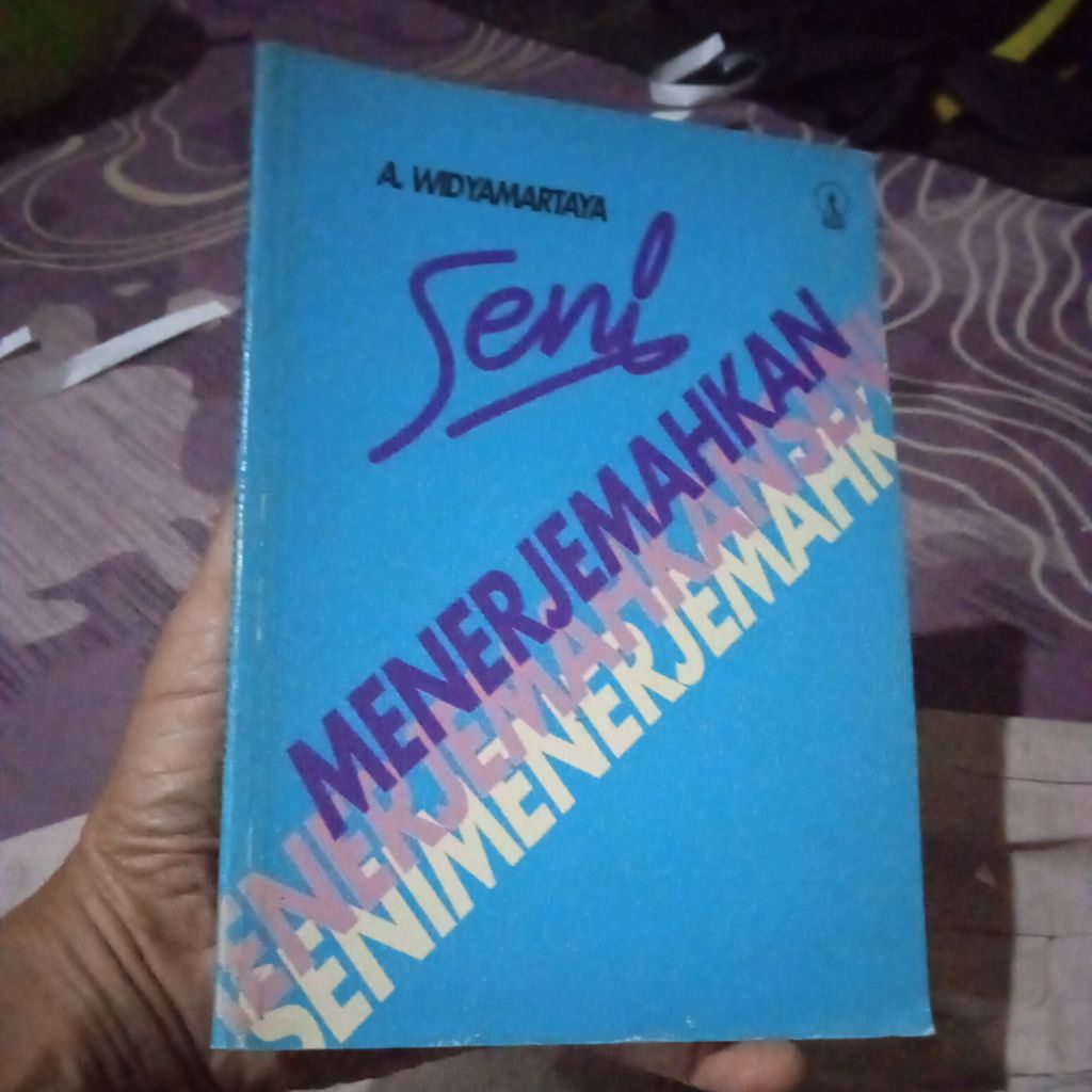 buku Seni Menerjemahkan, buku original jadul