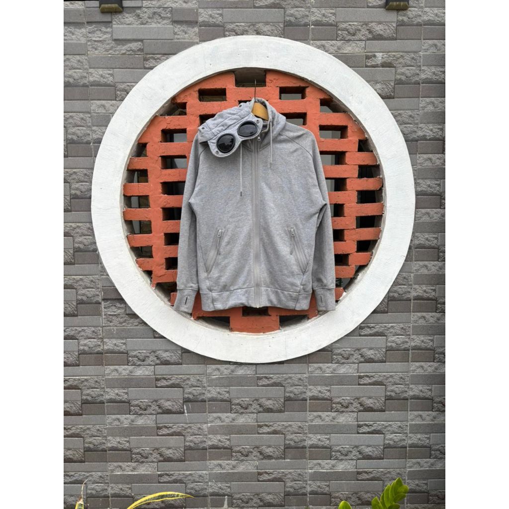 Zip Hoodie Cp Company Diagonal Fleece