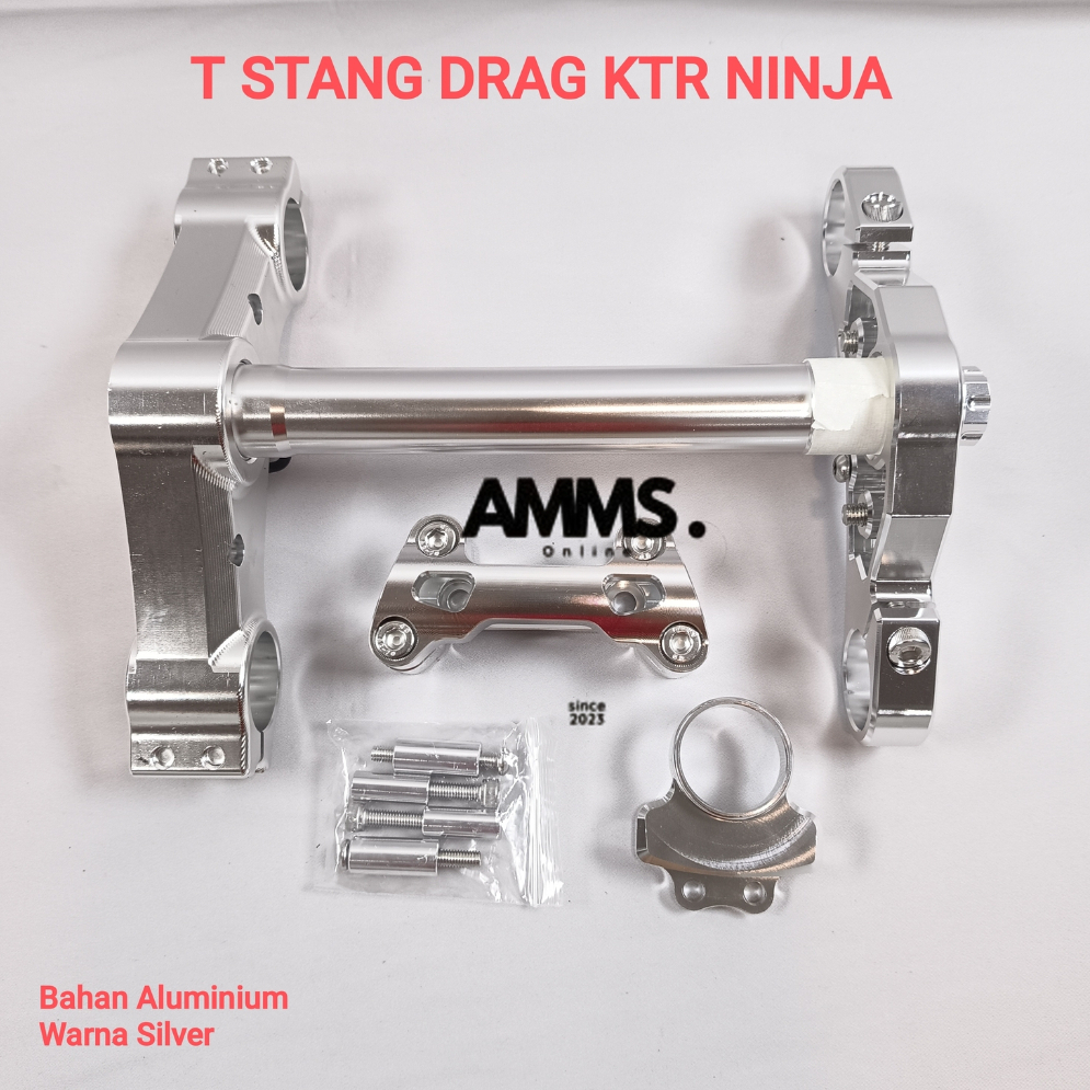 T STANG DRAG KTR MOTOR NINJA SILVER