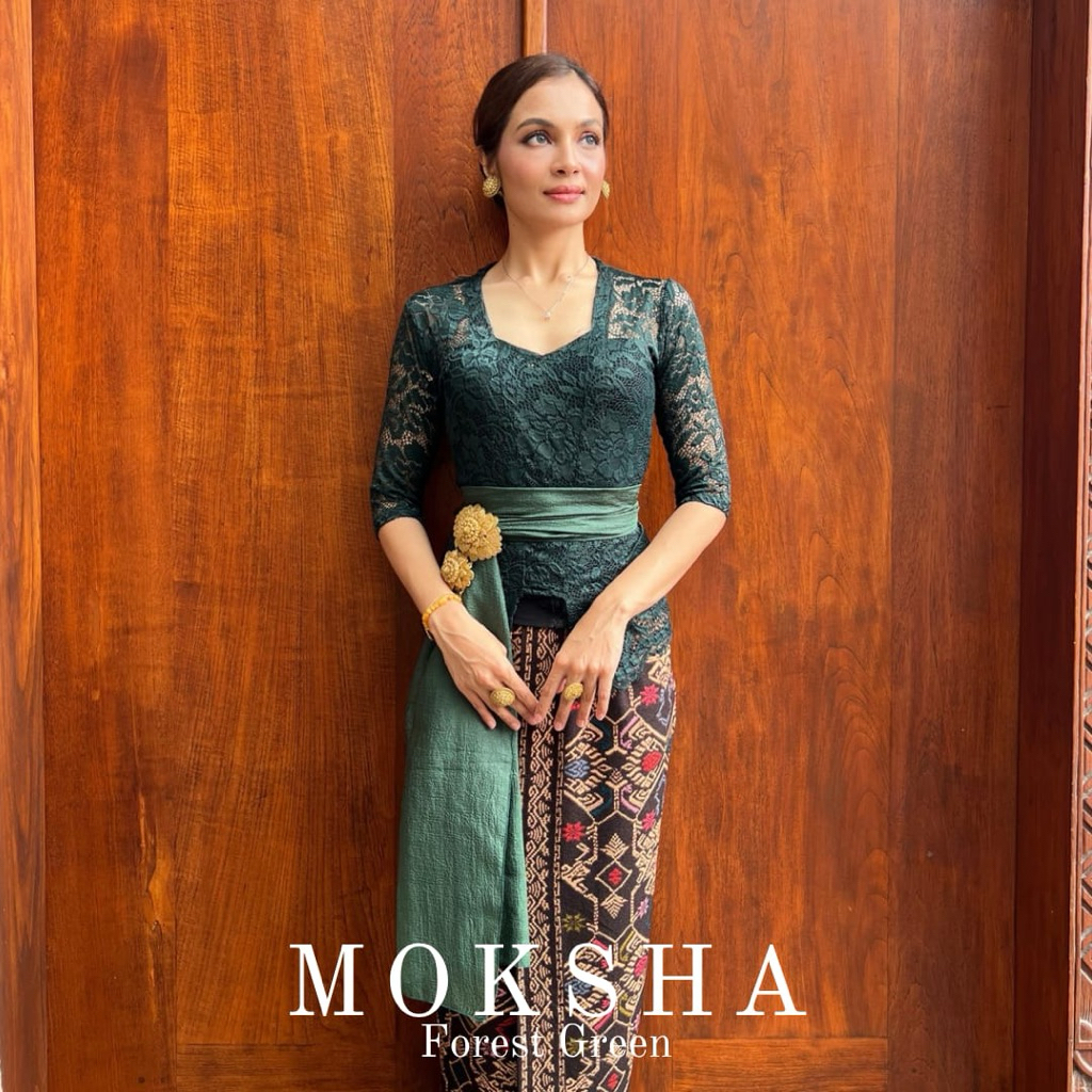 SETELAN KEBAYA BALI BROKAT MOKSHA SESIKU | KEBAYA WISUDA | KEBAYA BALI | KEBAYA KUTUBARU | KEBAYA BR